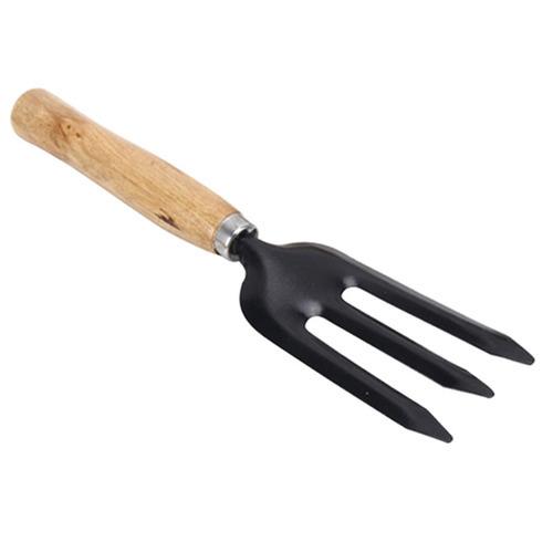 475 Hand Weeding Fork (Steel, Black) DeoDap