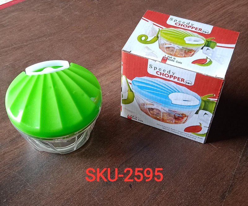 2595 2in1 Speedy Chopper With Easy to Chop Vegetable DeoDap