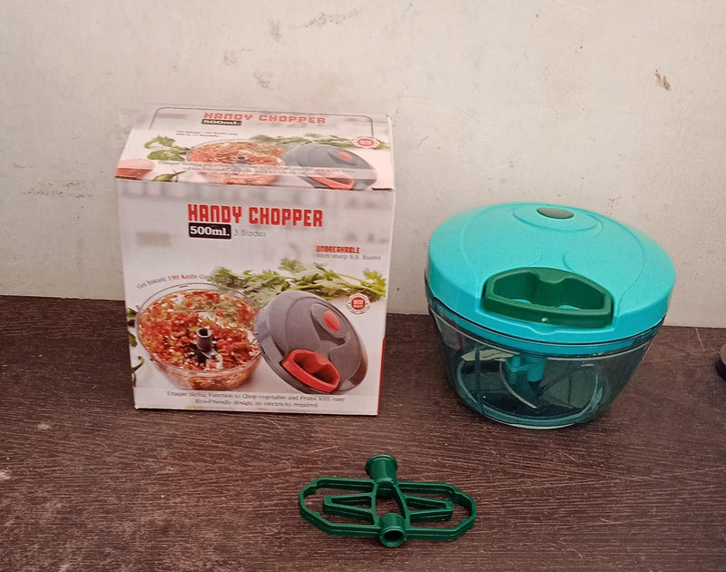 2549 manual food chopper compact powerful hand held vegetable chopper blender