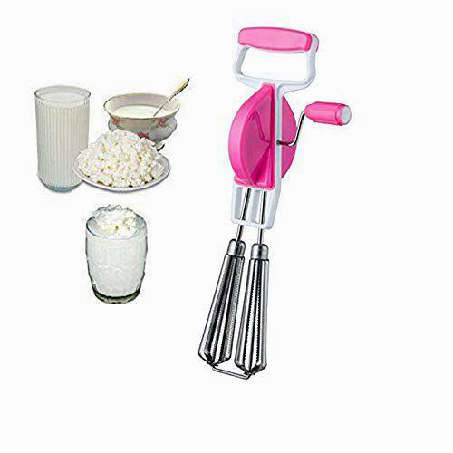 0814 Stainless Steel Power Free Hand Blender and Hand Beater DeoDap