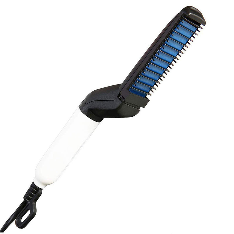 348 Men's Beard and Hair Curling Straightener (Modelling Comb) DeoDap